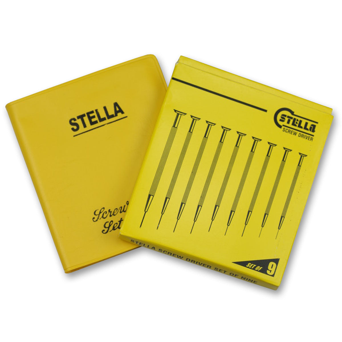 BRASS Watchmakers Watch Screwdrivers Set x9 HIGH QUALITY Stella Repairs Tool